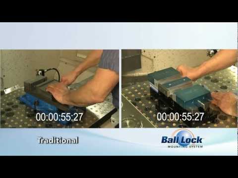 Jergens Ball Lock Quick Change Fixturing System vs. Traditional Vise