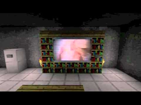how to make a working tv in minecraft pe