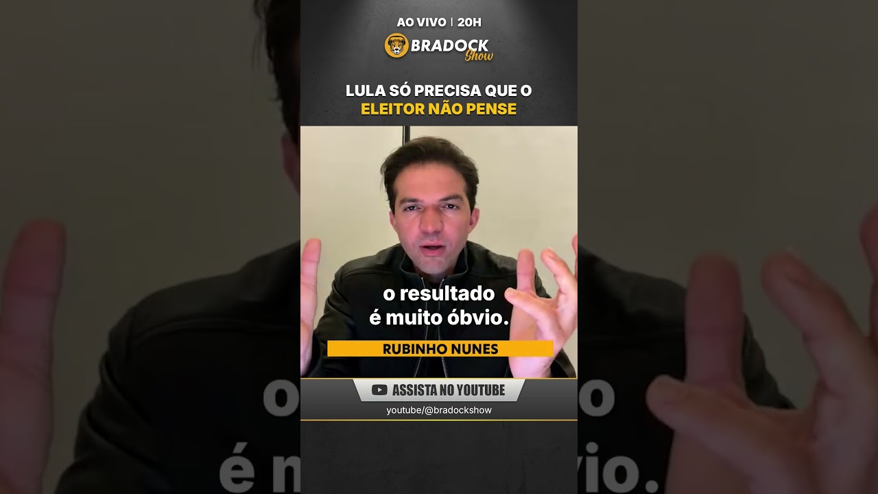 ACORDA, LULA ESTÁ TE ENGANANDO