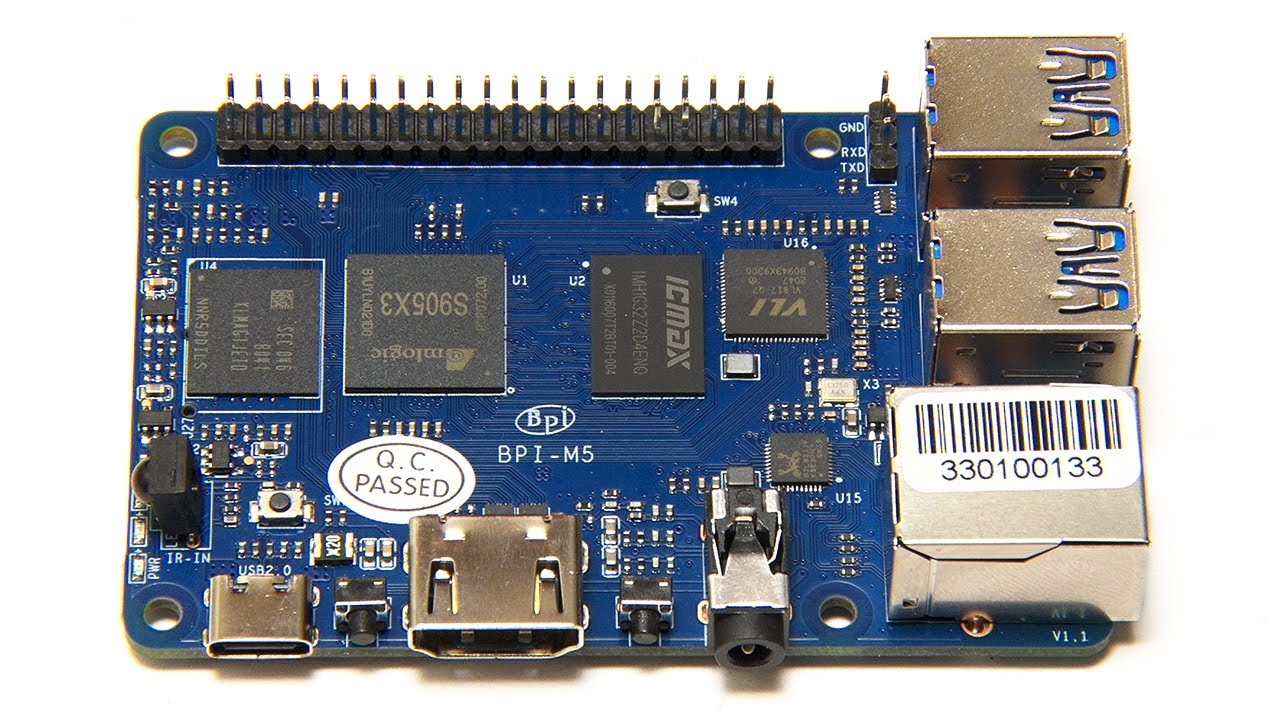 Banana Pi M5: ARM SBC with eMMC