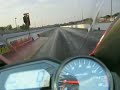 07 FZ6 at Milan Dragway ( On Board )
