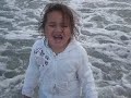 Lichy en la playa
