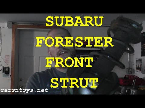 Subaru Forester Front Shock (Strut) Replacement with Basic Hand Tools