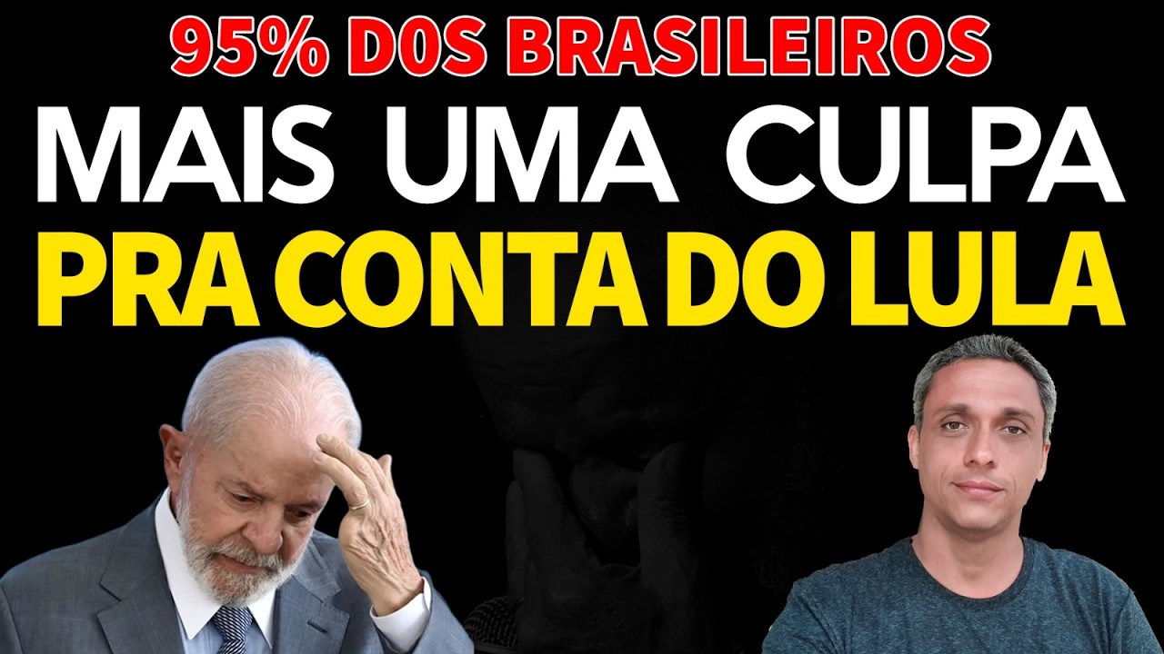 EFEITO LULA - 95% DOS BRASILEIROS ESTÃO ESTRESSADOS GRAÇAS AO LUA