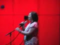 Lois Niblo, Hawick, singing at Scottish Guiding Star finals