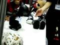 カーボンボディのMANOI PF01@ROBO JAPAN 2008