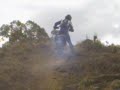 Flavinho na trilha de moto em Varginha