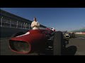 Martin Brundle drives a Maserati 250f
