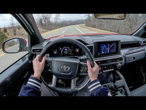 2024 Toyota Tacoma SR5 XtraCab - POV Test Drive (Binaural Audio)