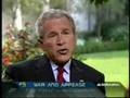 Hilarious George Bush Interview (funny dubbed)