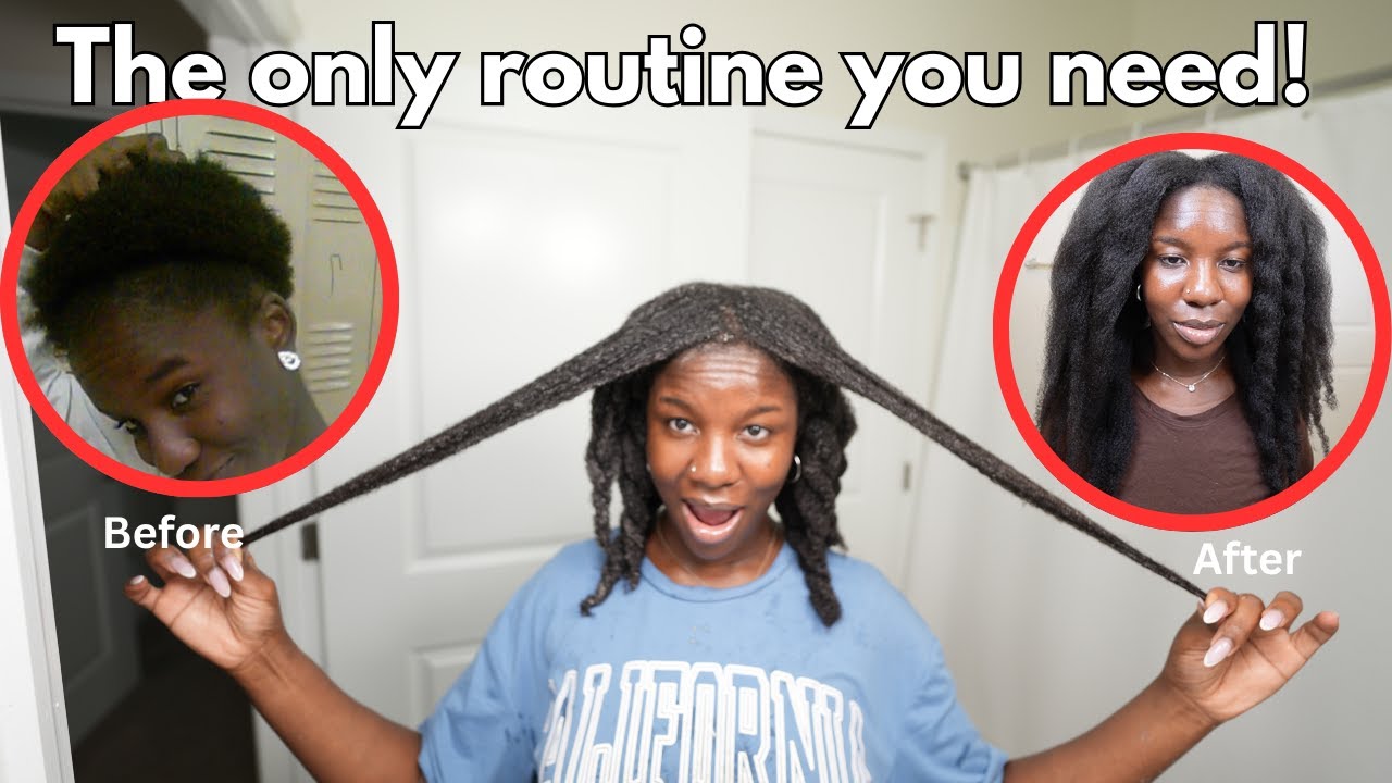 Do This If Your Hair Isn't Growing and I Guarantee it will| Updated Washday Routine for Growth