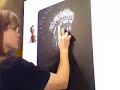 Future Brave Finger Painting Demo by Julie Rice