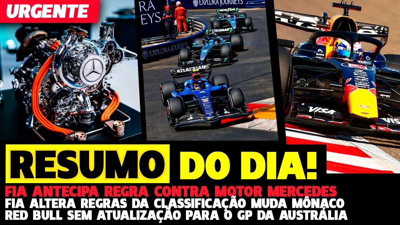 URGENTE: FIA AJUSTA FISCALIZAÇÃO DOS MOTORES E ALTERA CLASSIFICAÇÃO | FÓRMULA 1 | GPEMCASA