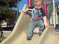 Gibson on the slide