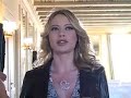 www.rbcasting.com 
anna falchi intervista di cristina greco per rb casting, film un'estate al mare. enrico e carlo vanzina hanno incontrato la stampa per annunciare l'inizio delle riprese del loro nuovo film un'estate al mare. regia di carlo vanzina. roma (casina valadier), venerd� 28 marzo 2008. 28/03/08.