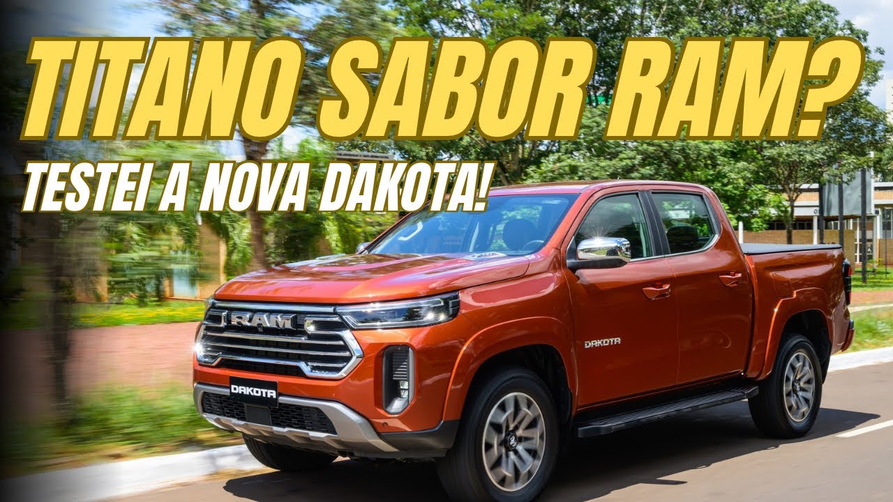 RAM DAKOTA! Só sabor RAM? Lançamento, preços, versões e TUDO SOBRE A PICAPE!