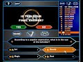 Millionaire game