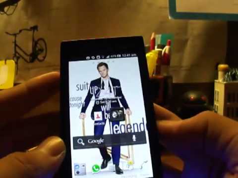 how to screenshot on sony ericsson xperia