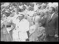 BOSS President Kasavubu reviews troops Congo 1961