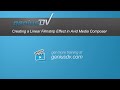 Media Composer Filmstrip Effect