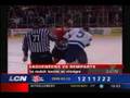 Jonathan Roy, son of former NHL goalie Patrick Roy in a crazy fight