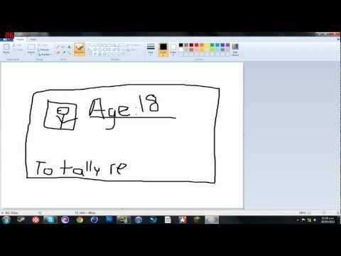 how to make a fake id using paint