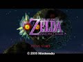 the legend of zelda   majoras mask   the prologue / intro