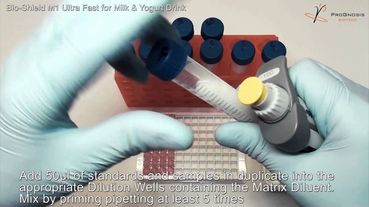 Bio-Shield Aflatoxin M1 Ultra Fast Lait et Yaourts – Méthode ELISA