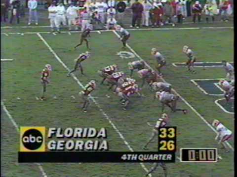 timeout - 10/30/1993 - #10 Florida 33, Georgia 26.