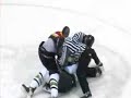 Jon Mirasty VS. Roger Maxwell hockey fight Jon Mirasty VS. Roger Maxwell hockey fight