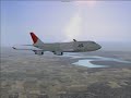 747 JAL em Guarulhos FS2004 747 JAL em Guarulhos FS2004