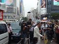 Yoshiro Nakamatsu Tokyo Politics Election Song in Shibuya Yoshiro Nakamatsu Tokyo Politics Election Song in Shibuya