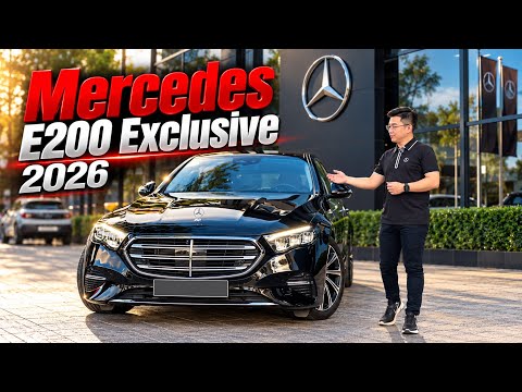 Mercedes E200 Exclusive 2026 đẳng cấp, sang trọng với nhiều options #E200 #Mercedes