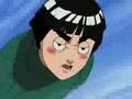 rock lee borracho vs secuas orochimmaru