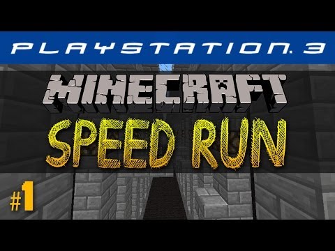Minecraft PS3 SPEED RUN #1 with Vikkstar (Minecraft Playstation 3 Edition)