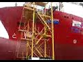 Lançamento Navio Skandi Salvador Lançamento Navio Skandi Salvador