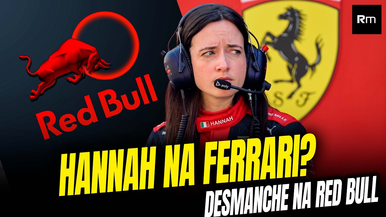 DESMANCHE NA RED BULL CONTINUA COM POSSÍVEL SAÍDA DE HANNAH SCHMITZ PARA A FERRARI #f1