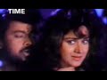 Meenakshi seshadri  and Chiranjeevi in aaj ka goondaraj