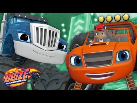 Best of Blaze vs. Crusher! | Blaze and the Monster Machines