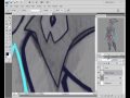 Warrior Chick Speed Colouring