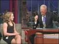 Shawn Johnson on the Letterman Show (FULL - Part 2 of 2)
