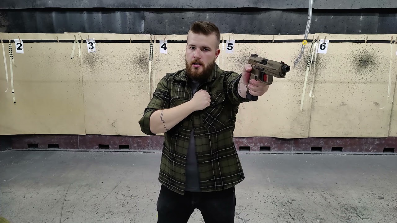 Kätisyyden vaihtaminen pistooliammunnassa