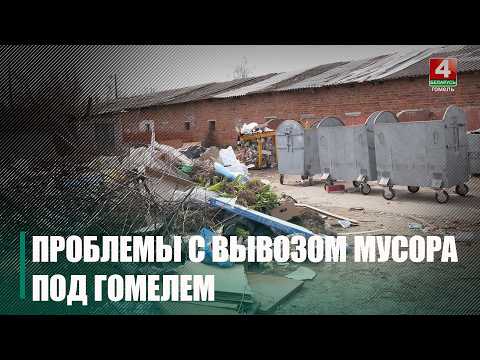 Прибрали, но не до конца. После приезда съемочной группы ТРК «Гомель» ЖКХ отреагировало на жалобу видео