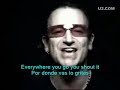 U2 - Original of the species Subtitulos Spanol
