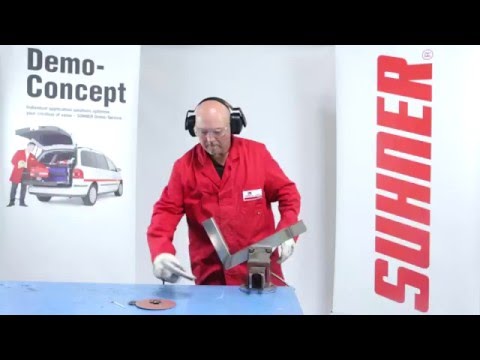 Lightweight Fillet Weld Finishing with Suhner Polishing Tools