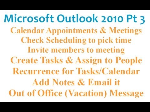 how to out of office outlook