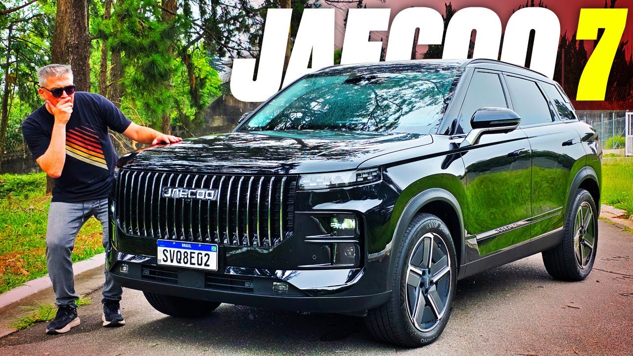 Novo Jaecoo 7 Luxury - FAZ 1.400 KM COM UM TANQUE? MELHOR QUE BYD SONG PLUS E HAVAL H6? SAIBA TUDO!