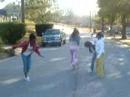 ROLLONG IN THE STREET