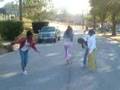ROLLONG IN THE STREET