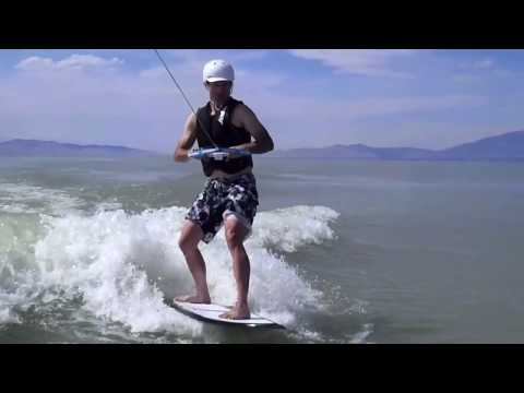 Matt on Utah Lake